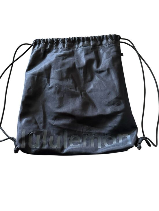 Lululemon Lightweight Gym Sack One Size Black Graphite Black 13 Liter main image 6